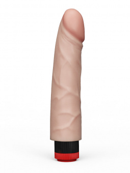 Вибратор реалистик LoveToy, киберкожа, L 19,5 см, Ø 3,8 см