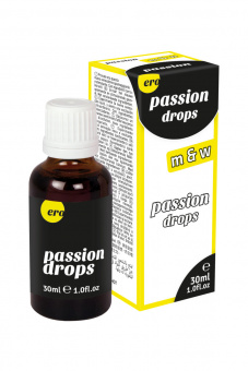 Капли для мужчин и женщин Passion Drops (M+W) 30 мл.