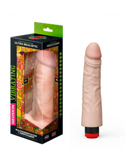 Вибратор реалистик LoveToy Human Form, киберкожа L 24 см, Ø 5 см 