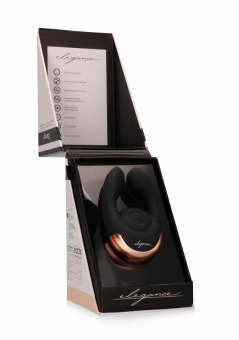 Клиторальный стимулятор Dual Motor Clitoral Stimulator Fancy Black