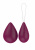 Виброяйцо с пультом управления Take It Easy Best Wine Red