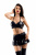 Комплект Glossy Heidi из материала Wetlook, XL