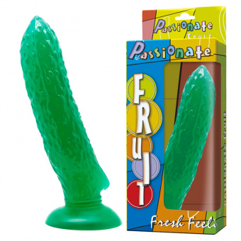 Стимулятор на присоске в виде огурца Baile Pretty Love Fruit Cucumber