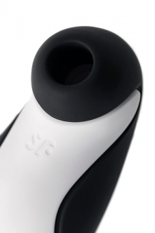 Вакуум-волновой бесконтактный стимулятор клитора Satisfyer Orca, силикон, черный, 11,5 см