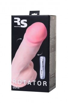 Ротатор Toyfa Realstick Elite Ulric, tpr, телесный, 17 см