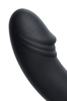 Анальный стимулятор Toyfa Popo Pleasure Dorado, водонепроницаемый, силикон, черный, 18 см, Ø 3,5 см
