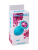 Анальная пробка Lola Games Emotions Cutie Large Turquoise Pink Crystal, 9,5 см, Ø4,2 см
