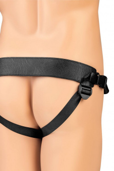 Фаллопротез RealStick Strap-On Alister, Tpe, телесный, 15 см