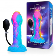 Оригинальный фаллоимитатор с эффектом семяизвержения Magic Hero Silicon Love