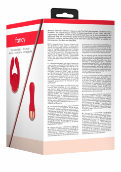 Клиторальный стимулятор Fancy Red