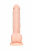 Фаллоимитатор Realstick Silicone Kit H, сайлекспан, телесный, 18 см