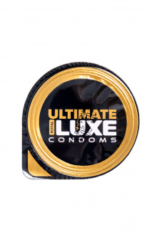 Презервативы Luxe Black Ultimate «Хозяин Тайги» абрикос, 18 см, 5,2 см, 1 шт.