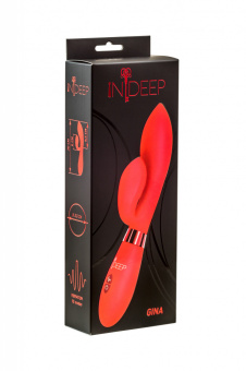 Вибратор Indeep Gina Red