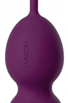 Вагинальный шарик Svakom Nova, силикон, фиолетовый, Ø 2,8 см.