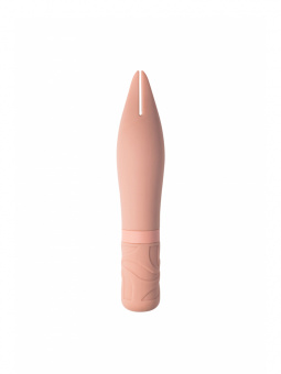 Перезаряжаемый вибратор Lola Games Universe BonBon’s Powerful Spear Beige, 15,2 см, Ø 3 см