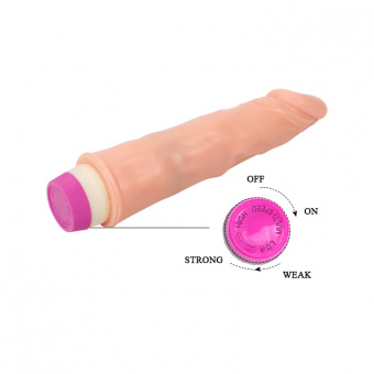 Фаллоимитатор с вибрацией Realistic Cock Vibe, L 190 мм Ø 40 мм