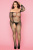 Костюм-сетка со стразами и стринги Candy Girl Jewelle черные, 2XL