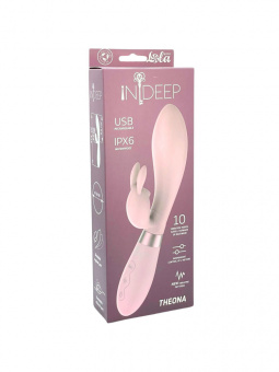 Перезаряжаемый вибратор Indeep Pro Theona Pink
