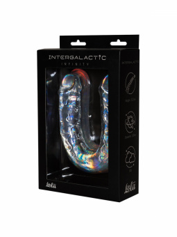 Прозрачный дилдо Intergalactic Infinity, 33,5 см. Ø 3,8 см.