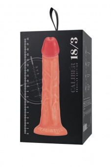 Фаллоимитатор реалистичный, RealStick Caliber, 18 см, Ø3 см