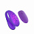 Парный вибромассажер Amovibe Twin+ Purple с пультом д/у и управлением через приложение