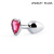 Втулка анальная Anal Jewelry Plugs, серебряная, L 7 см, Ø 2,8 см, вес 50 г, цвет кристалла рубиновый Втулка анальная Anal Jewelry Plugs, серебряная, L 7 см, Ø 2,8 см, вес 50 г, цвет кристалла рубиновый