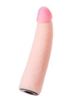 Страпон на креплении Toyfa Realstick Strap-On Jax, Tpr, телесный, 17,9 см.
