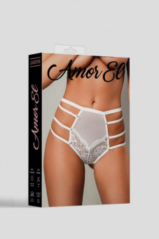 Трусики с высокой посадкой Amor El, White, M