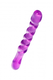 Двусторонний фаллоимитатор A-Toys By Toyfa Tanza, tpe, фиолетовый, 27,5 см.