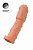 Насадка для увеличения размера XLover by Toyfa, TPE, телесный, 16 см