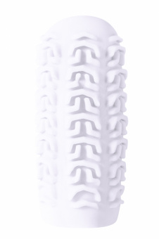 Мастурбатор с двусторонней поверхностью Marshmallow Maxi Sugary White