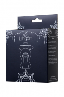 Мастурбатор нереалистичный Lingam By Toyfa Shakti, Tpe, прозрачный, 9 см.