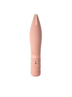 Перезаряжаемый вибратор Lola Games Universe BonBon’s Powerful Spear Beige, 15,2 см, Ø 3 см