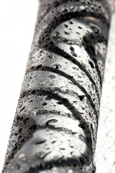 Двусторонний, стеклянный фаллоимитатор Sexus Glass, прозрачный, 20,5 см.