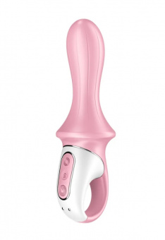 Анальный вибратор Satisfyer Air Pump Booty 5 Connect App, розовый, 18 см