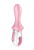 Анальный вибратор Satisfyer Air Pump Booty 5 Connect App, розовый, 18 см