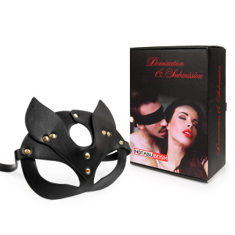 Маска для BDSM игр, цвет чёрный