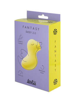 Вакуумный стимулятор Lola Games Fantasy Ducky 2.0 Yellow