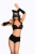 Костюм Softline Collection Catwoman (бюстгальтер, шортики, головной убор, маска, перчатки) чёрный, M Костюм Softline Collection Catwoman (бюстгальтер, шортики, головной убор, маска, перчатки) чёрный, M
