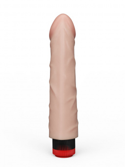 Вибратор реалистик LoveToy, киберкожа, L 19,5 см, Ø 3,8 см