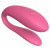 Вибромассажер для пар We-Vibe Sync Lite, розовый