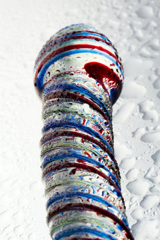 Нереалистичный фаллоимитатор Sexus Glass, стекло, прозрачный, 16,5 см, Ø 3,5 см