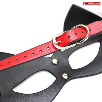 Маска для BDSM игр, цвет красный