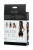 Платье Glossy Michelle из материала Wetlook с заклепками, черный, XL