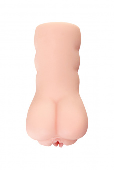 Мастурбатор реалистичный Toyfa Basic Oh Yeah!, tpe, телесный, 11,5 см