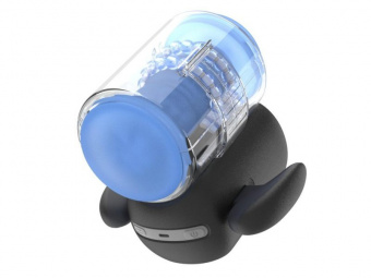 Инновационный робот-мастурбатор Amovibe Black Knight Massaging Beads с массажем бусинами
