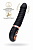 Нереалистичный вибратор Waname D-Splash Hurricane, силикон, черный, 22,5 см