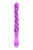 Двусторонний фаллоимитатор A-Toys By Toyfa Tanza, tpe, фиолетовый, 27,5 см.