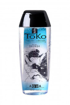 Премиум лубрикант Shunga Toko Aqua на водной основе, ультра-шелковистый, 165 мл