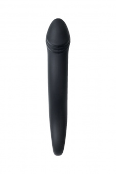 Анальный стимулятор Toyfa Popo Pleasure Dorado, водонепроницаемый, силикон, черный, 18 см, Ø 3,5 см